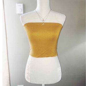 Yellow Tube Top